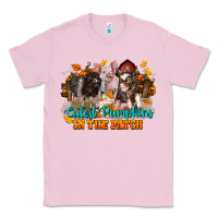 Bubblegum Pink Fall Cutest Pumpkin In The Patch Pig Classic Tee - LillyAllenDesigns