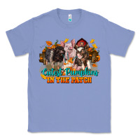 Colony Blue Fall Cutest Pumpkin In The Patch Pig Classic Tee - LillyAllenDesigns