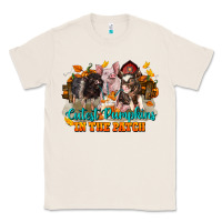 Natural Fall Cutest Pumpkin In The Patch Pig Classic Tee - LillyAllenDesigns