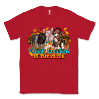 Red Fall Cutest Pumpkin In The Patch Pig Classic Tee - LillyAllenDesigns