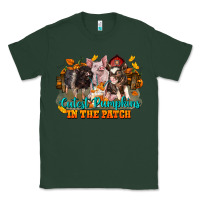 Sports Green Fall Cutest Pumpkin In The Patch Pig Classic Tee - LillyAllenDesigns