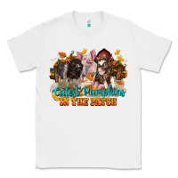 White Fall Cutest Pumpkin In The Patch Pig Classic Tee - LillyAllenDesigns