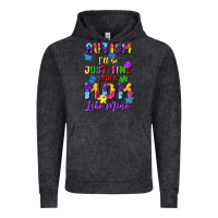 Vintage Black autism i'll be just fine with a mom like mine Vintage Hoodie - Artiststas