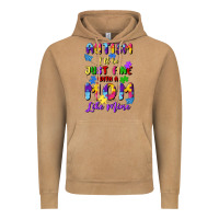 Autism I'll Be Just Fine With A Mom Like Mine Vintage Hoodie | Teevron