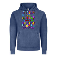 Vintage Denim autism i'll be just fine with a mom like mine Vintage Hoodie - Artiststas