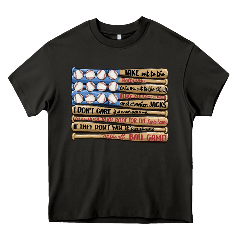 Baseball Ballgame Heavy Core Tee by MaliasSmallBusiness | Teevron