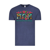 Vintage Denim mom the heart of the family Vintage Tee - Artiststas