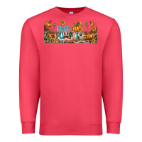 Cardinal hello pumpkin libbey glass Premium Sweatshirt - BundleAndBundleShop