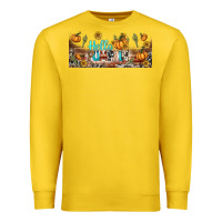 Lemon hello pumpkin libbey glass Premium Sweatshirt - BundleAndBundleShop