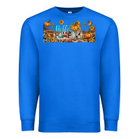 True Royal hello pumpkin libbey glass Premium Sweatshirt - BundleAndBundleShop