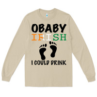 Mushroom O' Baby Irish I Could Drink Long Sleeve Tee - Bettercallsaul