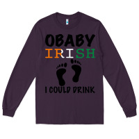 Plum O' Baby Irish I Could Drink Long Sleeve Tee - Bettercallsaul