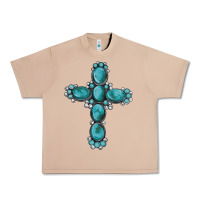 Burro western Gemstone cross Urban Heavy Tee - Artiststas