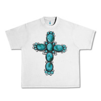 Lunar Rock western Gemstone cross Urban Heavy Tee - Artiststas
