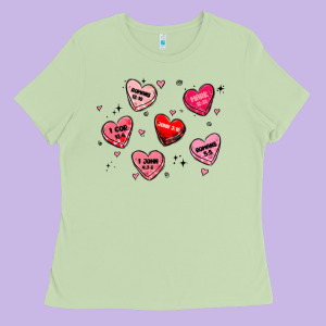 Howdy Valentine Ladies Tee Designed By Maliassmallbusiness