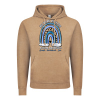 Vintage Coffee we wear blue for autism awareness accept understan Vintage Hoodie - Artiststas