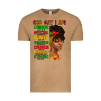 Vintage Camel god say i am juneteenth afro girl Vintage Tee - Artiststas