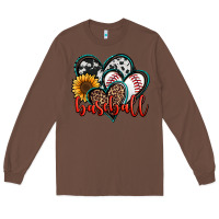 Chestnut baseball hearts Long Sleeve Tee - Jasminsmagicworld