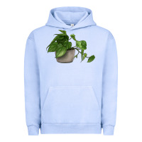 Pigment Grape Ice Philodendron Urban Hoodie - LillyAllenDesigns
