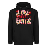 Black Love never fails Heavyweight Hoodie - FaDigitalArtStudio