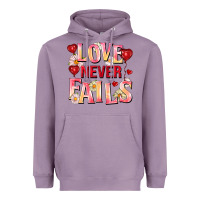 Lavender Love never fails Heavyweight Hoodie - FaDigitalArtStudio
