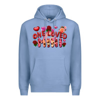 Colony Blue One loved mini Valentine's Day Premium Hoodie - FaDigitalArtStudio