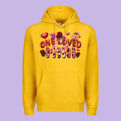 One Loved Mini Valentine's Day Premium Hoodie Designed By Fadigitalartstudio