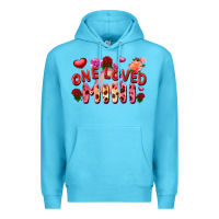 Ocean Blue One loved mini Valentine's Day Premium Hoodie - FaDigitalArtStudio