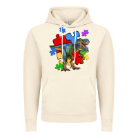 Vintage Artic autism t rex Vintage Hoodie - Artiststas