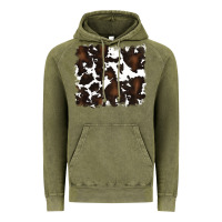 Vintage Olive cowhide Vintage Hoodie - RanaPortraitStore