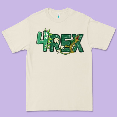 Four Rex Premium Tee Designed By Maliassmallbusiness