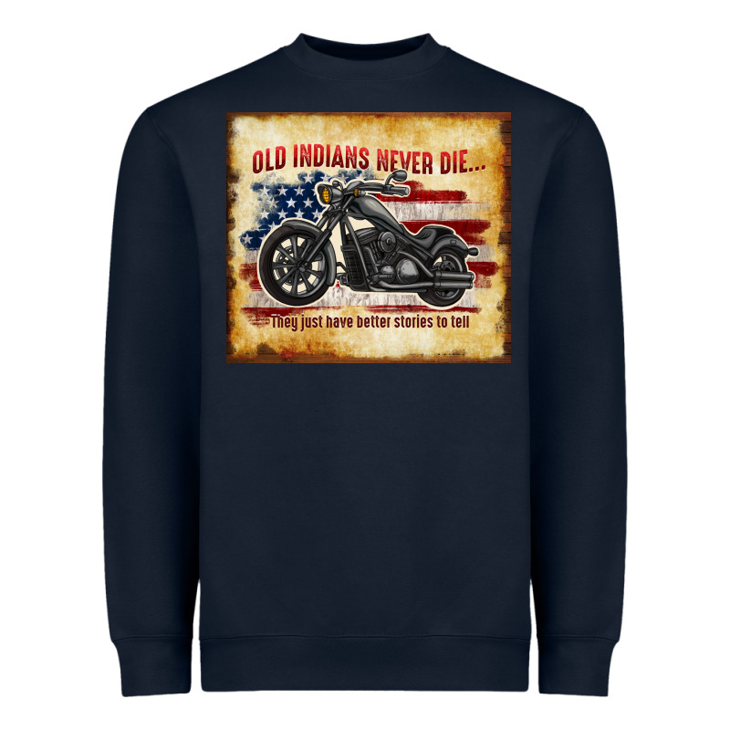 Old Indians Never Die Heavyweight Sweatshirt by TumblerDesignByShophia | Teevron