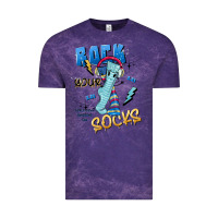 Cloud Purple rock your Vintage Tee - Artiststas