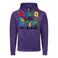Cloud Purple child with autism on board Vintage Hoodie - Artiststas