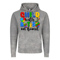 Cloud Rock child with autism on board Vintage Hoodie - Artiststas