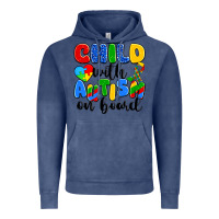 Vintage Denim child with autism on board Vintage Hoodie - Artiststas
