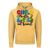 Vintage Mustard child with autism on board Vintage Hoodie - Artiststas