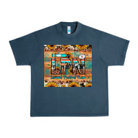 Midnight Navy lpn licensed practical nurse Urban Heavy Tee - JahusDesignShop