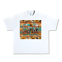 White lpn licensed practical nurse Urban Heavy Tee - JahusDesignShop