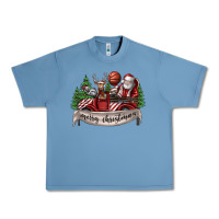 Pebble Blue Merry Christmas Urban Heavy Tee - SublimationCraftShop