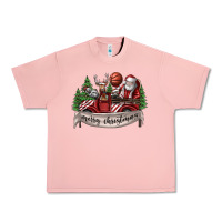 Salmon Merry Christmas Urban Heavy Tee - SublimationCraftShop