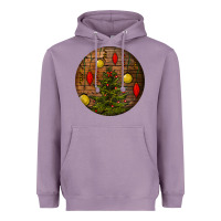 Lavender christmas Heavyweight Hoodie - BundleAndBundleShop