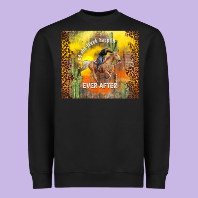 And She Lived Happily Ever After Heavyweight Sweatshirt Designed By Tumblerdesignbyshophia