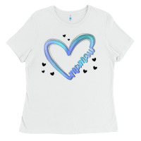 White mamaw Ladies Tee - MaliasSmallBusiness