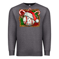 Charcoal Heather baseball christmas Premium Sweatshirt - FaDigitalArtStudio