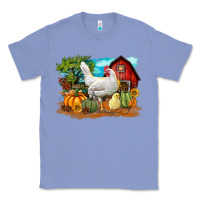 Colony Blue Fall Chicken Classic Tee - LillyAllenDesigns