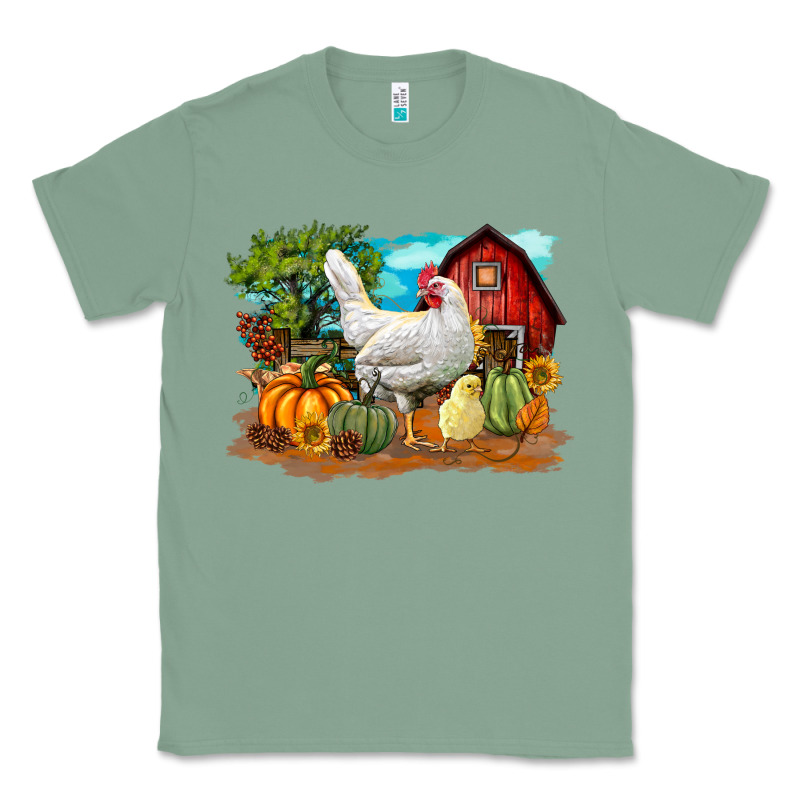 Fall Chicken Classic Tee by LillyAllenDesigns | Teevron