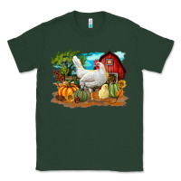 Sports Green Fall Chicken Classic Tee - LillyAllenDesigns