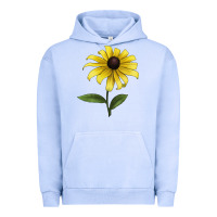 Pigment Grape Ice Black Eyed Susan Flower Illustrations Urban Hoodie - LillyAllenDesigns
