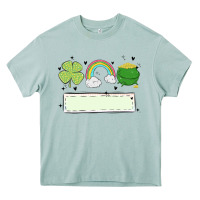 Arona st patrick's trio name patch Heavy Core Tee - MaliasSmallBusiness